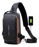 Mochila Antirrobo Oxford Brown